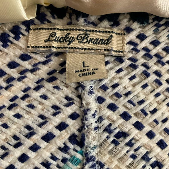 Lucky Brand Open Front Cardigan Sweater - Picture 4 of 4